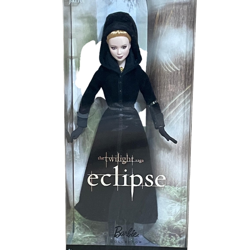 Twilight Saga Eclipse Jane Barbie Collector Doll – Mattel Pink Label NIB